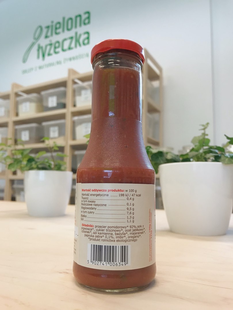 Ekologiczny ketchup pikantny