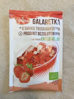 Galaretka o smaku truskawkowym produkt bezglutenowy