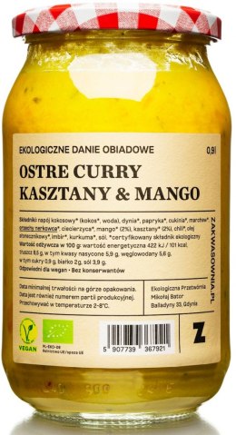 Curry Ostre Z Kasztanami I Mango BIO 900ml