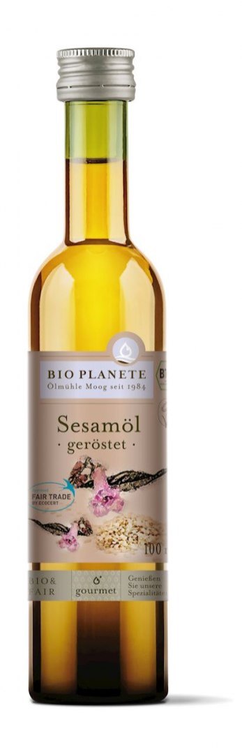 BIO SESAME OIL FROM ROASTED SEEDS 100 ML