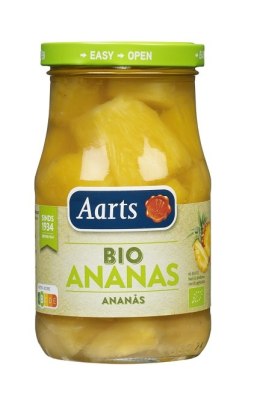Ananas Kawałki w Syropie BIO 350g(Słoik)