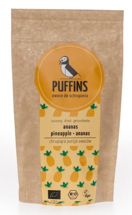 DRIED ORGANIC PINEAPPLE 40 G - PUFFINS