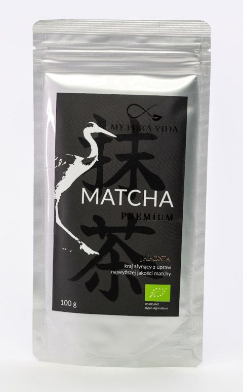 Herbata Zielona Matcha Premium Japońska BIO 100g