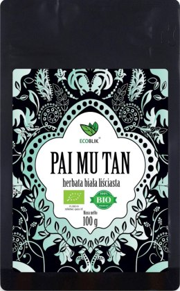 Herbata Biała Liściasta Pai Mu Tan BIO 100g