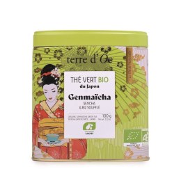 Herbata Genmaicha Japońska Zielona Prażony Ryż BIO