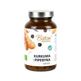 Kurkuma + Piperyna BIO 240 Tabletek 120g