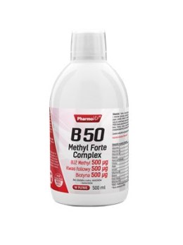 Witamina B50 Methyl Forte Complex w Płynie 500ml