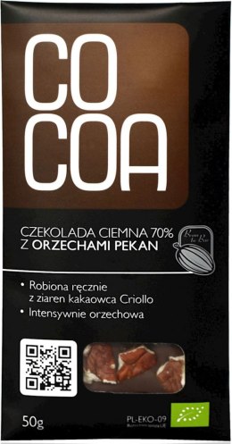 DARK CHOCOLATE PECAN BIO NUTS - COCOA
