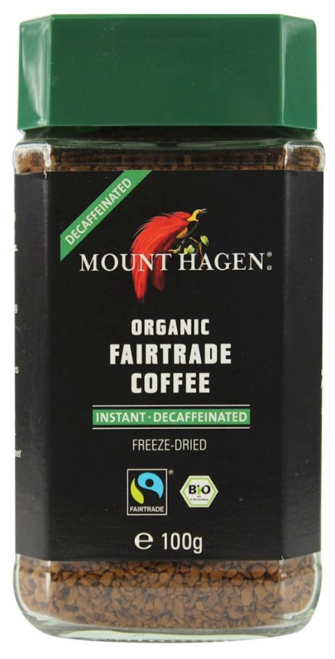 ORGANIC FAIR TRADE COFFEE DECAFFEINATED 100 G