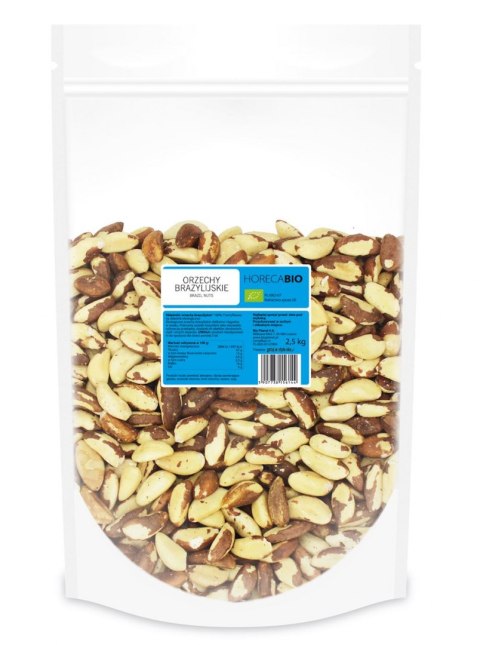 ORGANIC BRAZIL NUTS 2,5 KG - HORECA