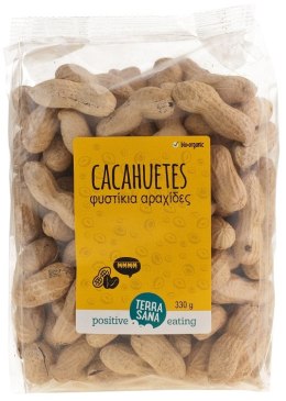 BIO ROASTED PEANUTS IN SHELL 330 G