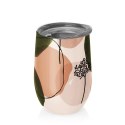 STAINLESS STEEL CUP OLIVE&PEACH 420 ML