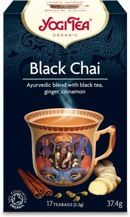 Herbata Czarna Chai Imbir I Cynamon BIO