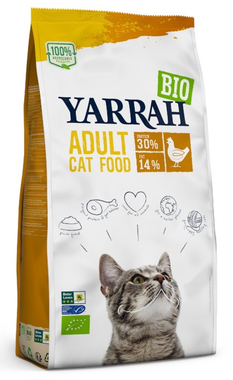 ORGANIC CHICKEN FOOD FOR ADULT CAT 800 G