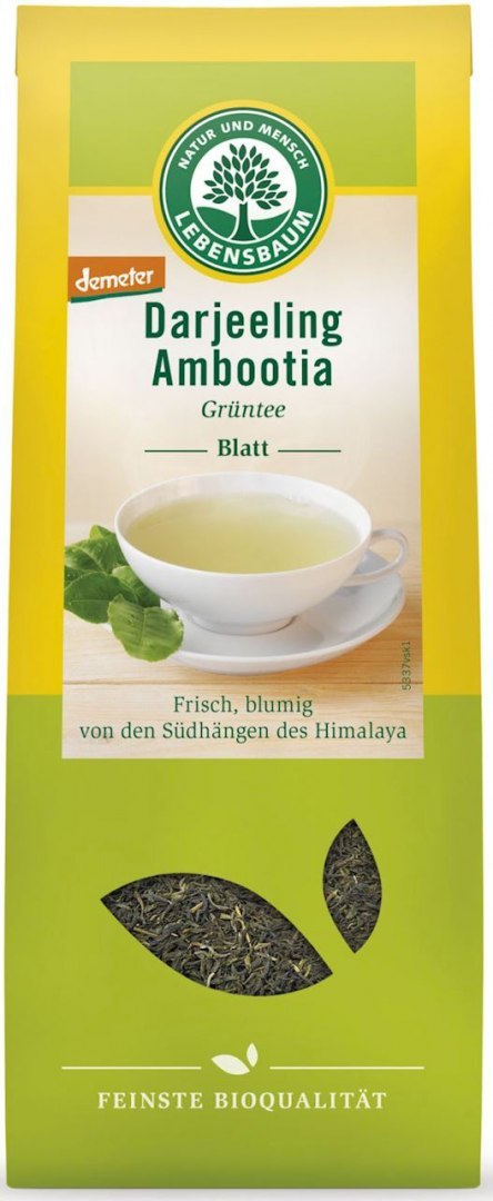 Herbata Zielona Darjeeling Liściasta BIO 50g