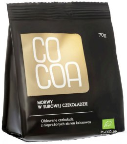 MULBERRIES IN ORGANIC CHOCOLATE 70 G - COCOA
