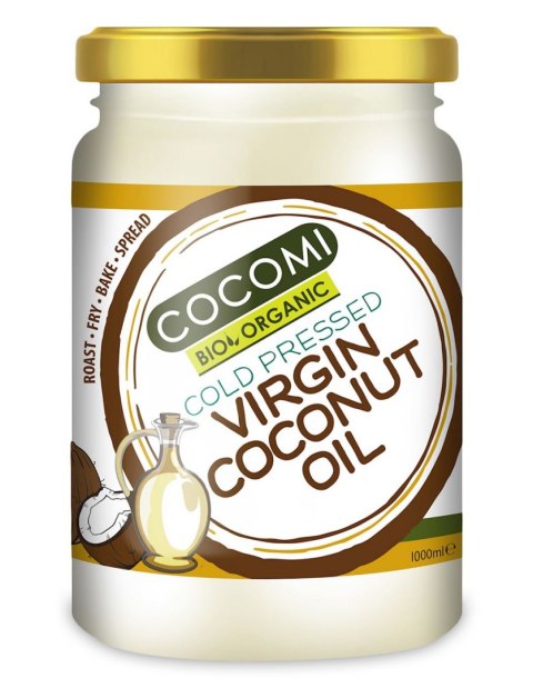 VIRGIN BIO COCONUT OIL 1 L - COCOMI