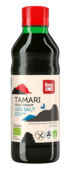 Sos Sojowy Tamari 25% Mniej Soli BIO 250ml