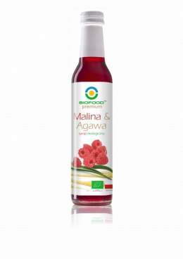 SYRUP RASPBERRY WITH AGAVE BIO 250 ML